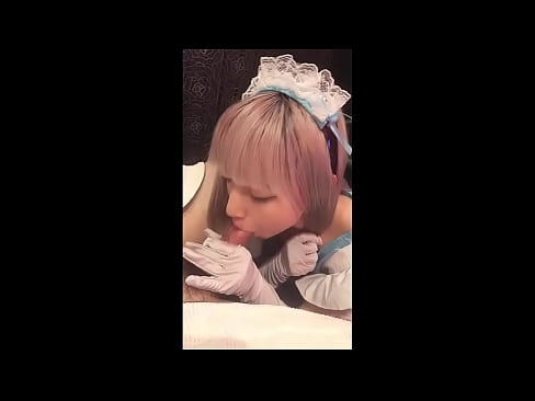 ❤️ Јапански идол [маиука], костим француске собарице, први део, пушење и дркање са лосионом ❌ Квалитетан секс на sr.raceporn.ru ❌